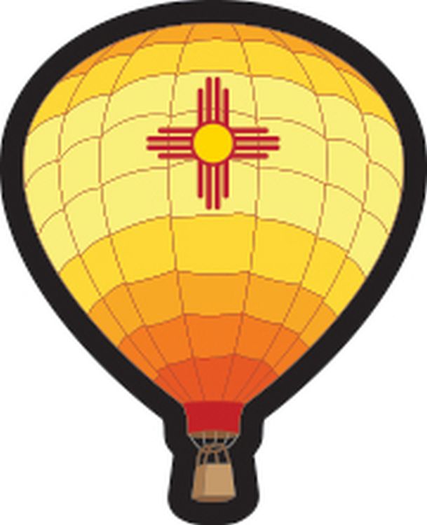 Signs 4 Fun STSNM15 NM Balloon Sm Sticker, Yellow