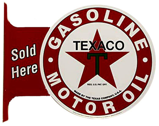 Signs 4 Fun SYTX6 Texaco Flange Sign, Red